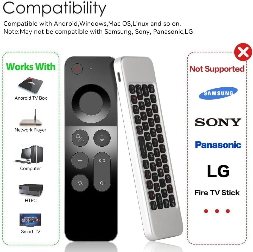 Keyboard with touchpad for Android SuperBox S6